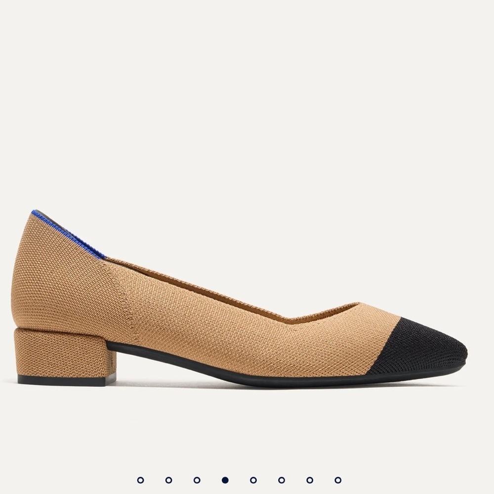 New Rothy’s Women’s The High Point Wren Captoe Shoes two tone size 9 - Picture 4 of 12